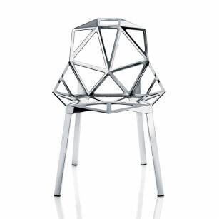 CHAIR ONE krzesło (polerowane aluminium)