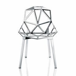 CHAIR ONE krzesło (polerowane aluminium)