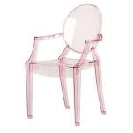 Lou Lou Ghost krzesełko różowe