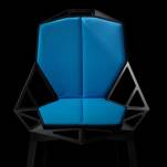 Magis poduszka na siedzisko i oparcie do krzesła CHAIR ONE - kolor nieaktualny szafir