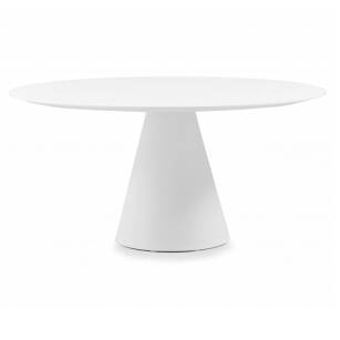 Pedrali IKON stół nierozkładany, śr 129 cm, blat laminat kompaktowy 10mm