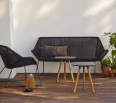 Sofa pleciona outdoor BREEZE marki Cane-line Black
