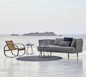 Sofa 3-osobowa outdoor MOMENTS marki Cane-line