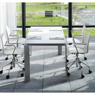 FOUR stół  nierozkładany 79x190cm (aluminium)