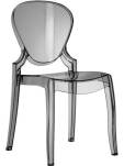 Pedrali QUEEN 650 krzesło transparentne przydymione FU