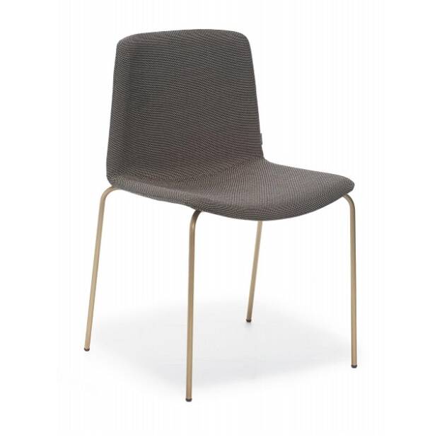 TWEET krzesło tapicerowane, bez podłokietników