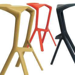 MIURA STOOL hoker H-78cm ekstra sztuka