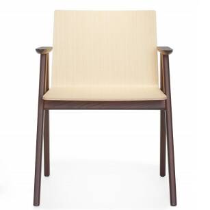 OSAKA krzesło drewniane, z podłokietnikami