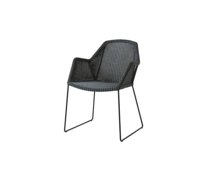 Krzesło plecione outdoor BREEZE marki Cane-line Black
