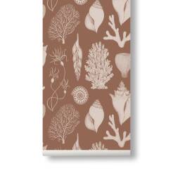 SHELLS Wallpaper - tapeta Coffee