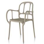 Mila krzesło z tworzywa marki Magis, kolor beżowy, axio