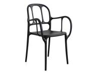 Mila krzesło z tworzywa marki Magis, kolor czarny, axio