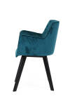 Krzesło tapicerowane NANCY WOODEN firmy Claudie Design 