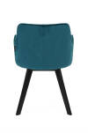 Krzesło tapicerowane NANCY WOODEN firmy Claudie Design 